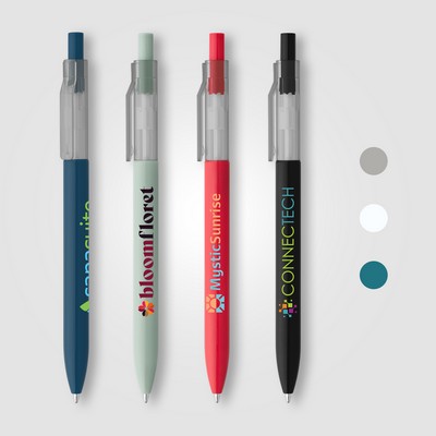 Nimbus rPET Translucent Clip Pen - Full-Color Inkjet