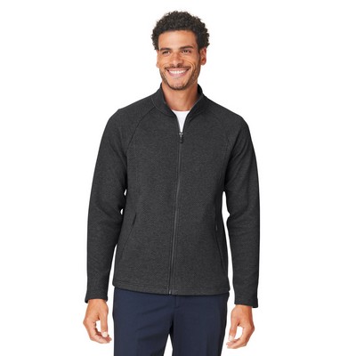 NORTH END® Men's Spirit Textured Full-Zip Jacket