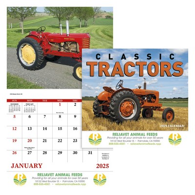 Good Value™ Classic Tractor - Stapled Calendar