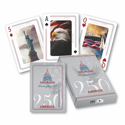 America's 250th Semiquincentennial Playing Card Deck