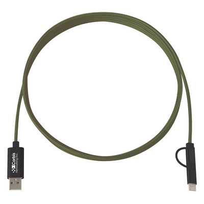 3-in-1 10' Braided Charging Cable