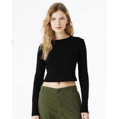 Bella+Canvas® Women's Micro Rib Long Sleeve Baby T-Shirt