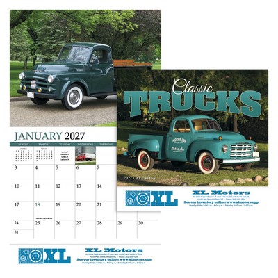 HotLine® Products Classic Trucks Appointment Calendar - Stapled