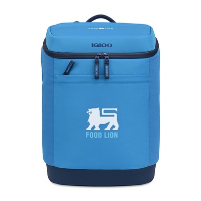 Igloo® Day Chiller Recycled Poly Backpack 24 Can Soft Cooler - Brilliant Blue
