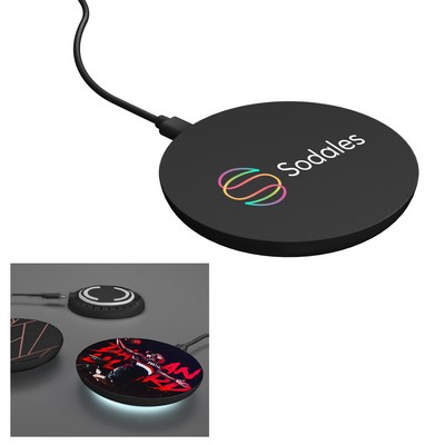 15w Wireless Charger With Led Light