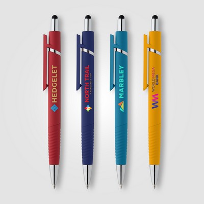 Aviator Softy Brights Pen w/ Stylus - Full-Color Inkjet